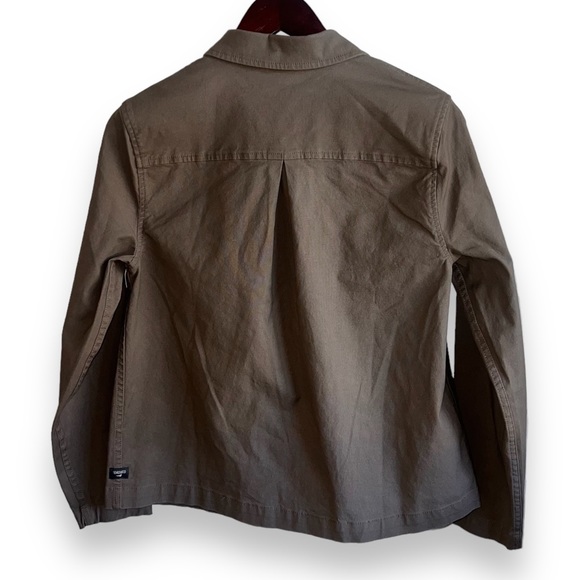 Toad & Co Huxley Canvas Jacket Women’s Small Light Brown Oragnic Cotton - Picture 2 of 6